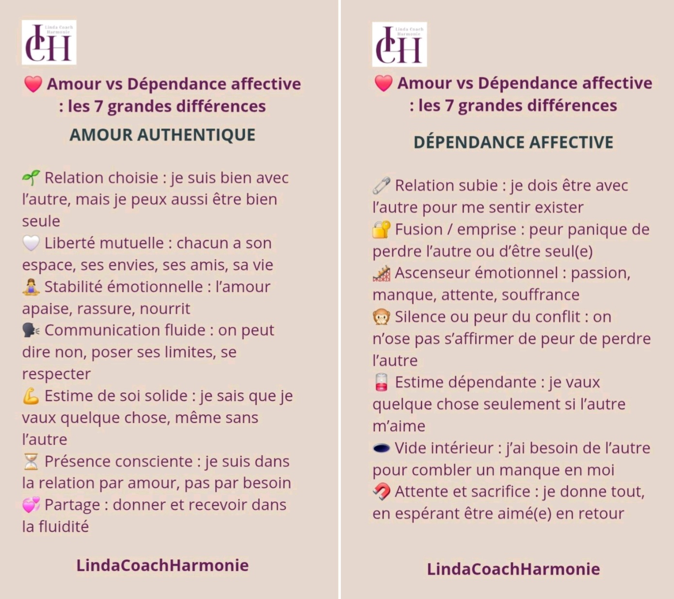 Différence dépendance affective et Amour authentique